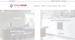 Desktop Screenshot of cocinaspastor.com