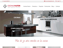 Tablet Screenshot of cocinaspastor.com